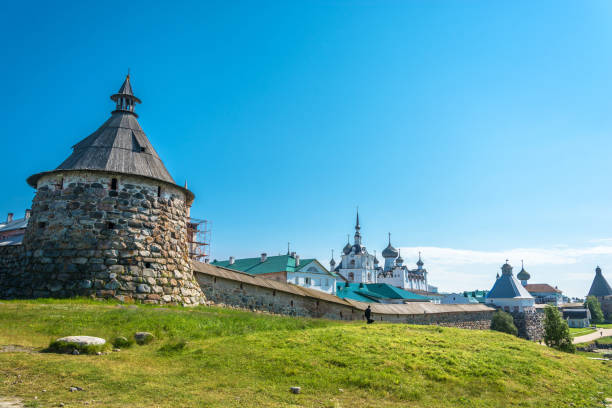 istock View of the Spaso-Preobrazhensky Solovetsky monastery. 839256844