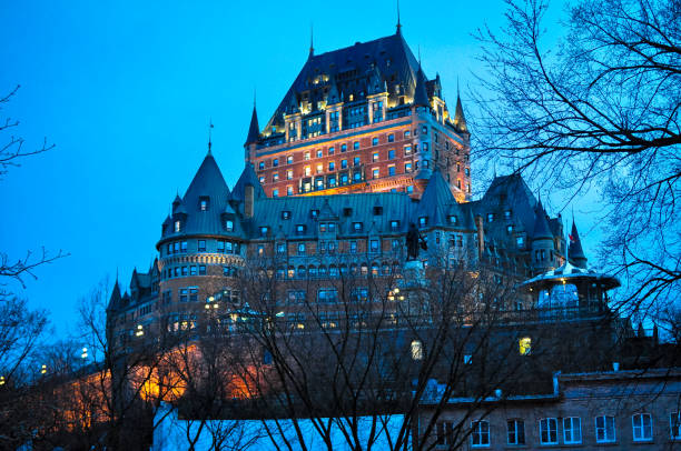 istock Hotel Fairmont Le Chateau Frontenac in Old Quebec 839280672