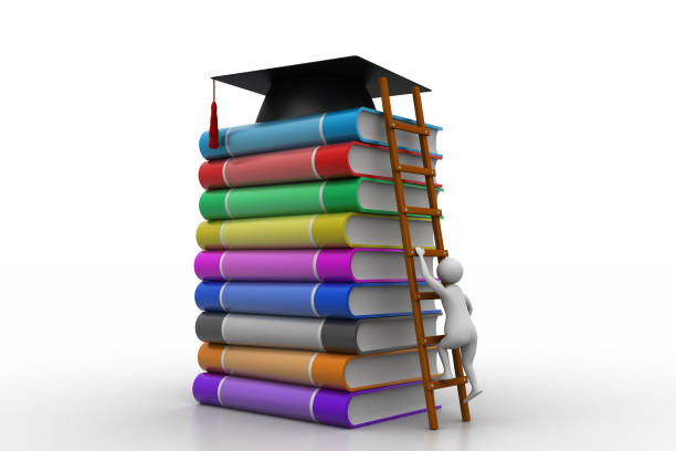 istock Graduation mortar on top of books 839282178
