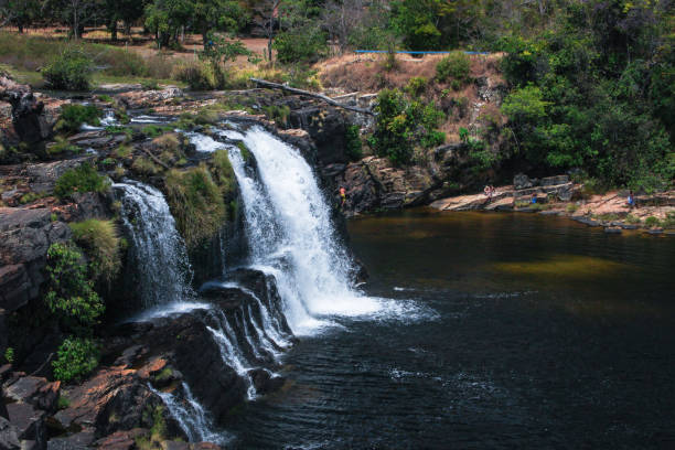 istock Waterfall landscape at brazilian Savannah. 839327224