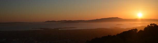 Sunset in Berkeley, California USA