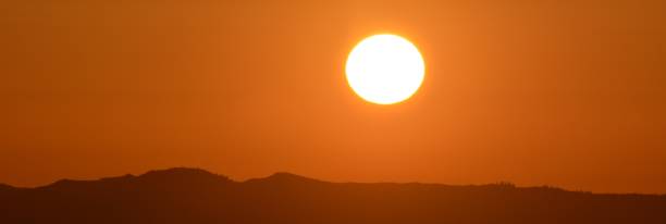 Sunset in Berkeley, California USA