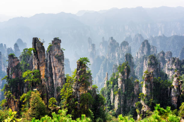 istock Amazing view of quartz sandstone pillars 839340852