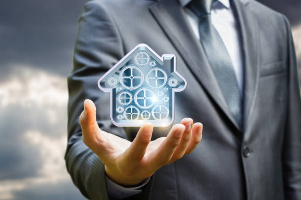 istock In the hands of a businessman building a workshop 839354330