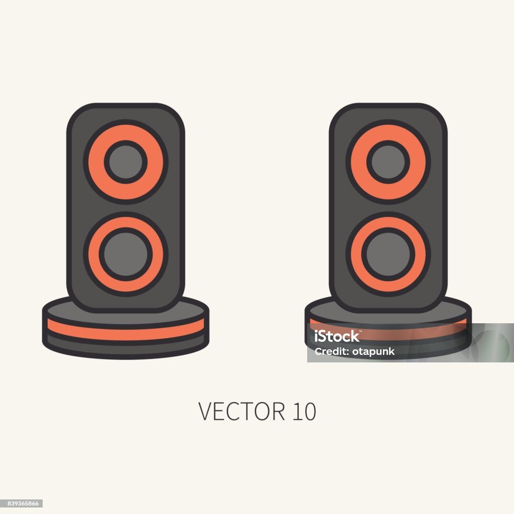 Ilustración de Línea Plana Color Vector Parte Icono Audio Altavoces Para Ordenador Dibujos Animados Juegos Digitales Y Dispositivo De Escritorio De Pc De Oficina De Negocios Gadget De La Innovación Sonido Ilustración Ilustración de Línea Plana Color Vector Parte Icono Audio Altavoces Para Ordenador Dibujos Animados Juegos Digitales Y Dispositivo De Escritorio De Pc De Oficina De Negocios Gadget De La Innovación Sonido Ilustración