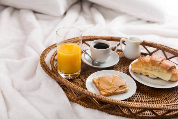 istock Breakfast Tray in Bed, Lifestyle 839381574