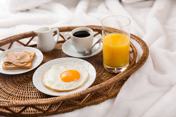 istock Breakfast Tray in Bed, Lifestyle 839381628