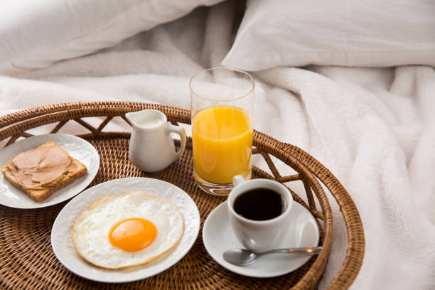 istock Breakfast Tray in Bed, Lifestyle 839381662