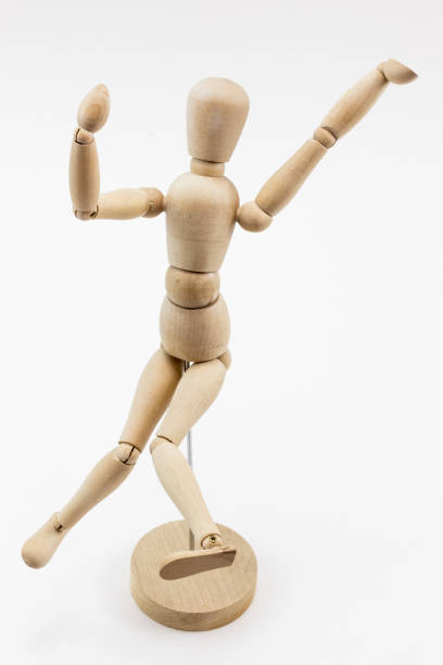 istock wooden mannequin in an indian dance pose. 839384778