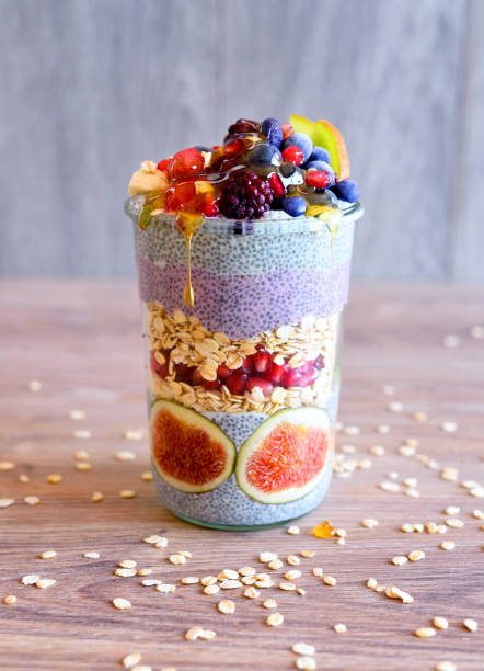istock Chia pudding healthy and sugarfree food 839389458