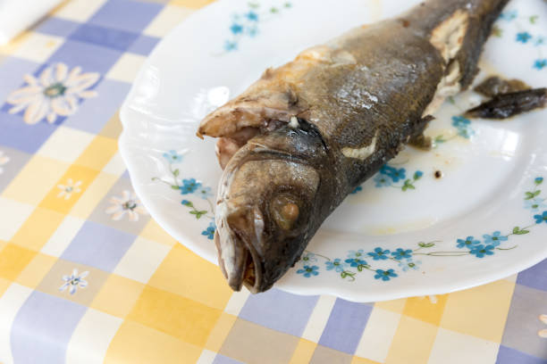 istock Tasty fish dish in the oven 839389630