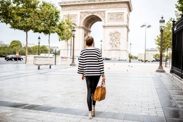 istock Business woman in Paris 839410470