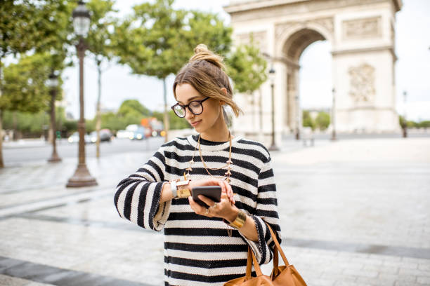 istock Business woman in Paris 839410660