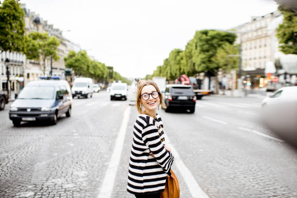 istock Business woman in Paris 839411084