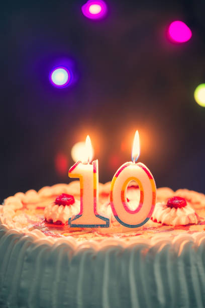 istock Birthday Cake With Candles 839413712