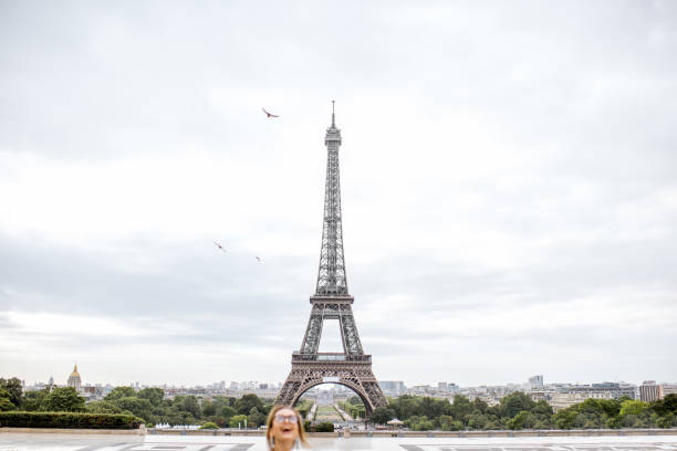 istock Woman in Paris 839414118