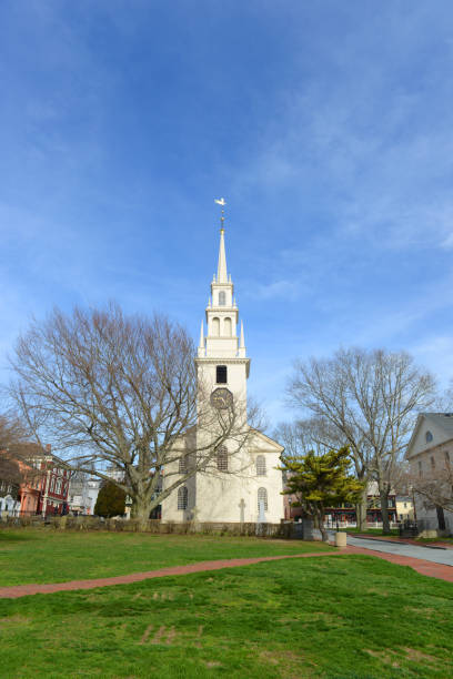 istock Newport Trinity Church, Rhode Island, USA 839433892