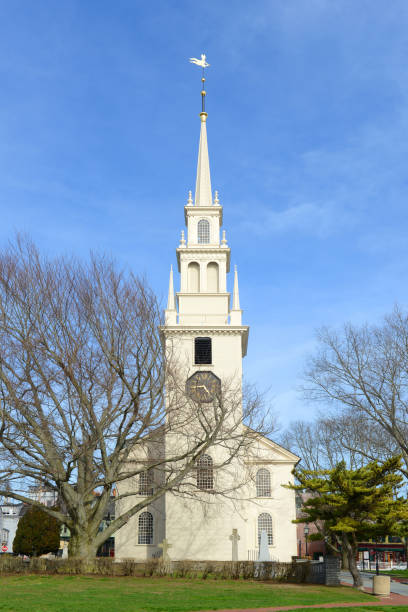 istock Newport Trinity Church, Rhode Island, USA 839434098