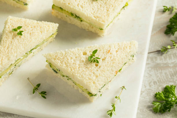 istock Homemade Cucumber Tea Sandwiches 839465840