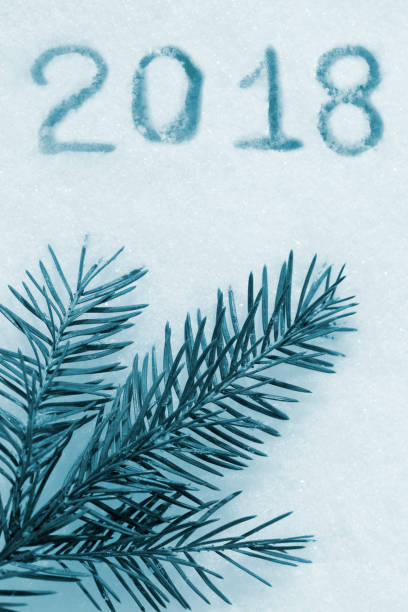istock New Year 2018 written on the snow 839472318