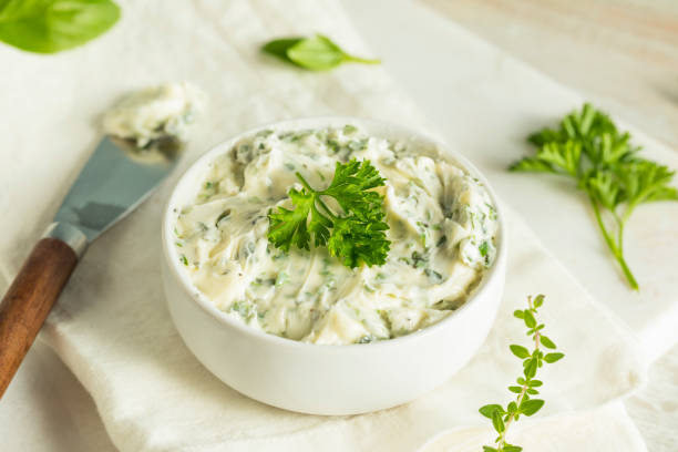 istock Homemade Organic Herb Butter 839476210