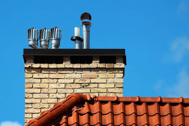 istock Revolving cowls eradicate downdraught in chimneys, flues and ducts 839501138
