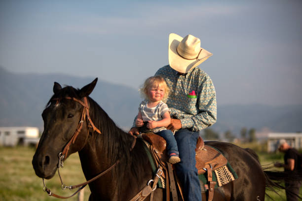 istock Cowboy Dad and Two Year Old Girl 839507174