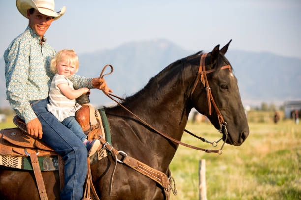 istock Cowboy Dad and Two Year Old Girl 839509480