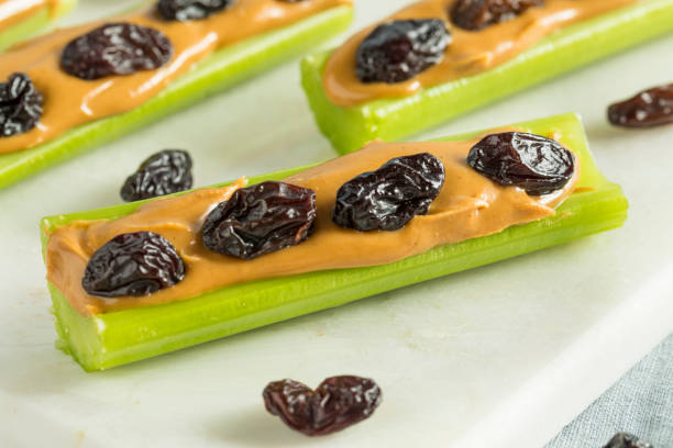 istock Homemade Ants on a Log Snack 839520194