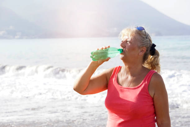 istock Morning exercising on the beach 839520994