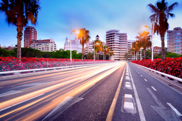 istock Cityscape at Blue Hour, Valencia, Spain 839541160