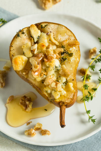 istock Homemade Baked Pears with Blue Cheese 839568834