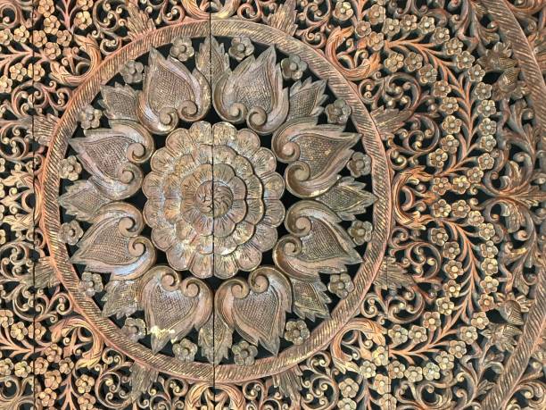 istock Javanese Door Ornament 839605442