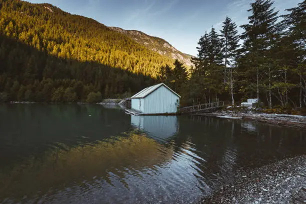 cabin at emerald lake