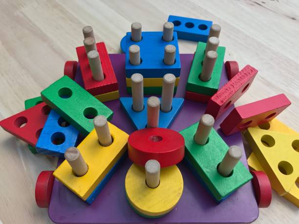 istock Colorful wood toy 839648540