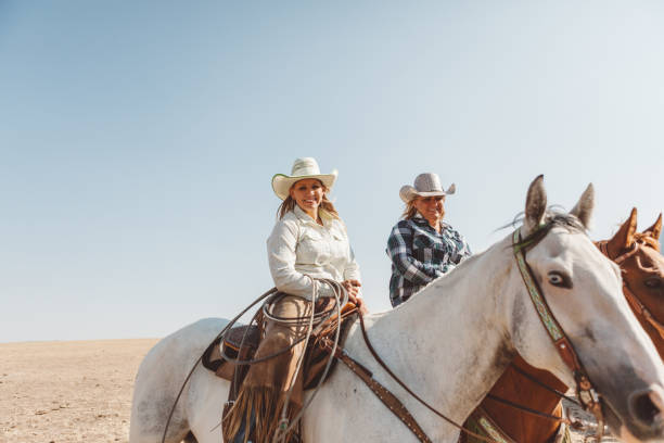 istock fast female rider at the rodeo 839672008