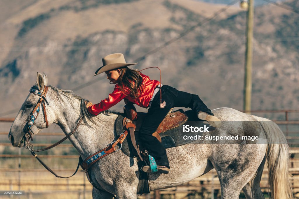 Child Rodeo Child Rodeo Athlete Stock Photo - Download Image Now - Agriculture ...