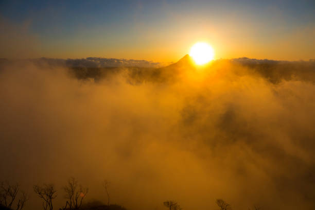 Lake Mashu at dawn, Hokkaido, Japan