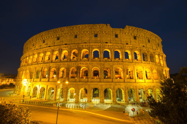 istock Colosseum in Rome at night , Italy 839728964