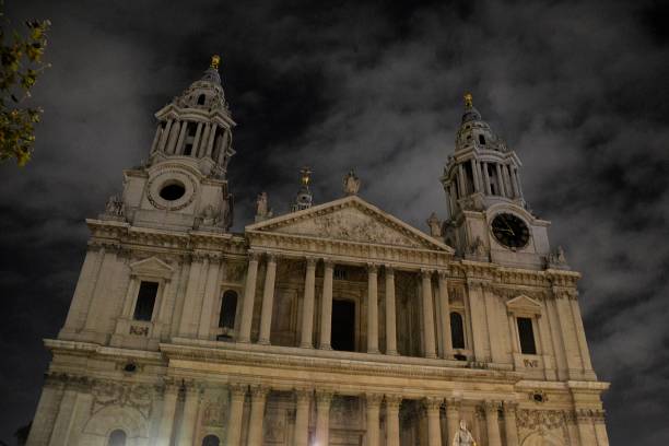 istock St Paul's Cathedral facade by night, London, UK 839769948