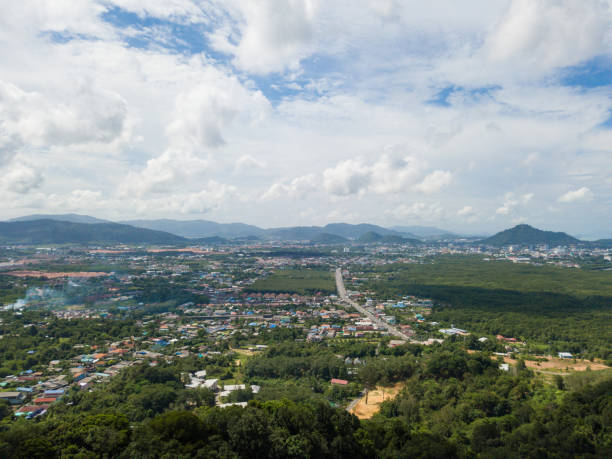 istock Aerial view of Phuket town 839791890