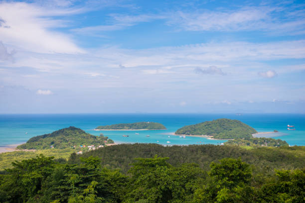 istock Beautiful view of the bay from Khao-Khad Views Tower 839791912