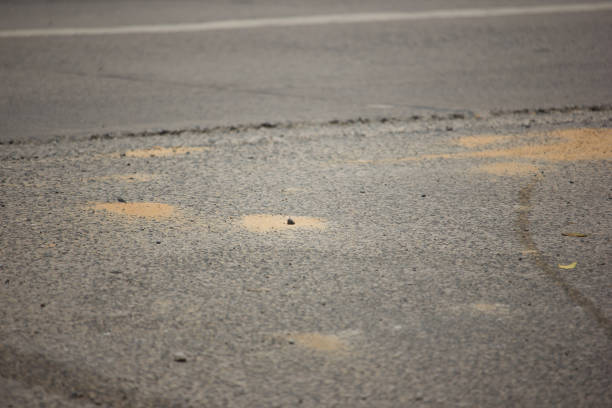 istock Dirty and Damage  of asphalt  road 839794958
