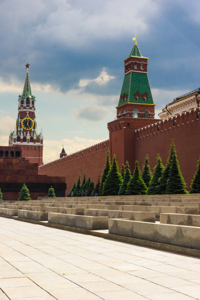 istock Kremlin Wall and the Spassky Tower 839797418