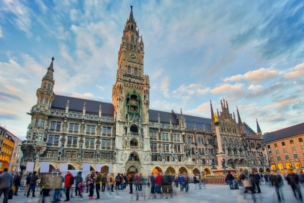 istock The new town hall in Munich, Germany 839798806