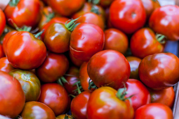 istock Tomatoes selling in a market 839802680