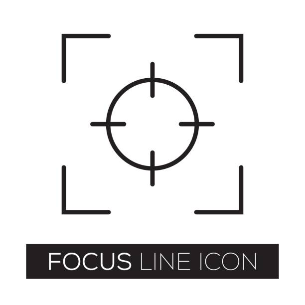 FOCUS FOCUS focus concept illustrations stock illustrations