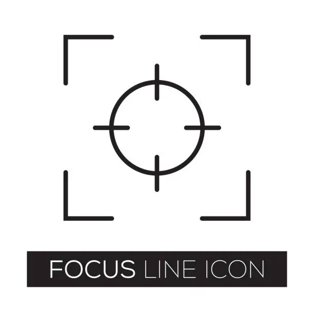 Vector illustration of FOCUS