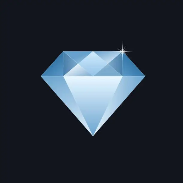 Vector illustration of Diamond.