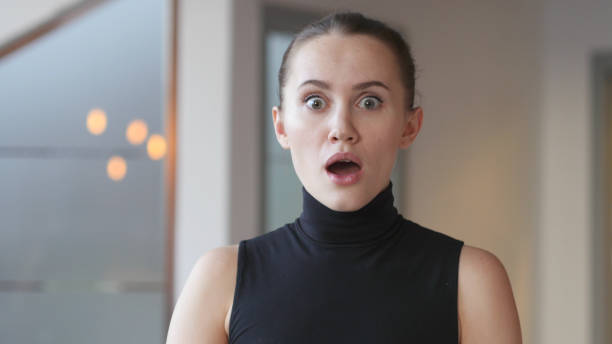 istock Shocked Woman in Office, Reaction to Problems 839818864